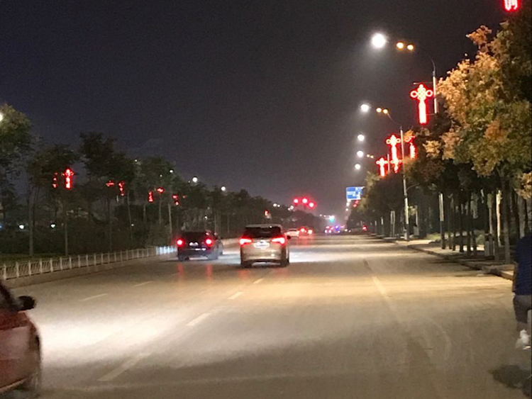 菏澤市鄆城縣水滸路、金河路照明改造